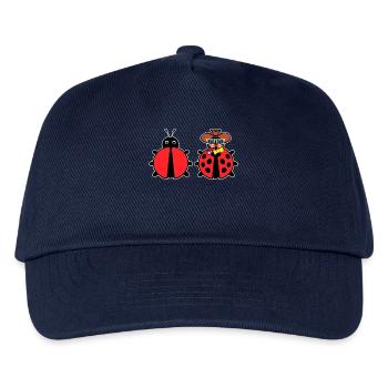 Bugs Correction de bugs Debug Développeur Computergeek - Casquette de baseball Enfant - marine - Devant