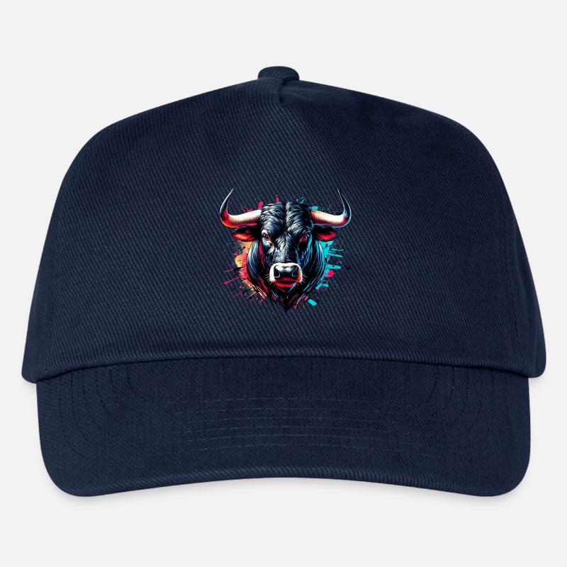 Stier - Kinder Basecap - Navy