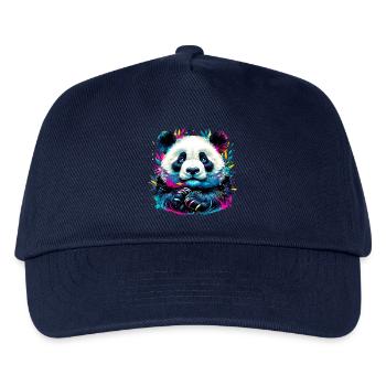 Panda - Kinder Basecap - Navy - Vorne