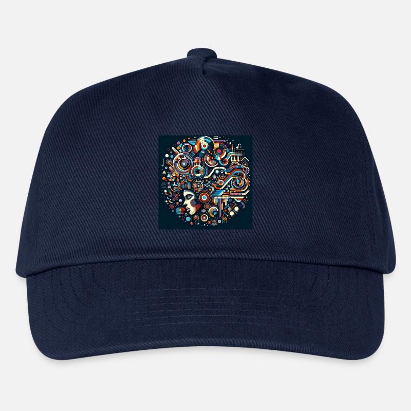 Musikalische Fusion im Afro-Stil - Kinder Basecap - Navy