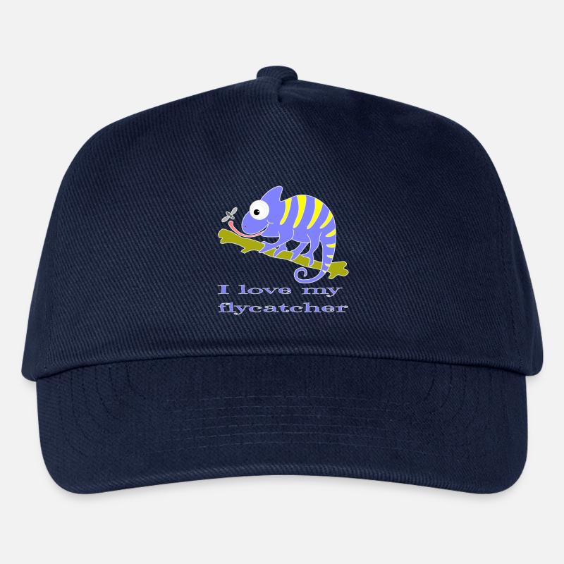 Chamaeleon tier - Kinder Basecap - Navy