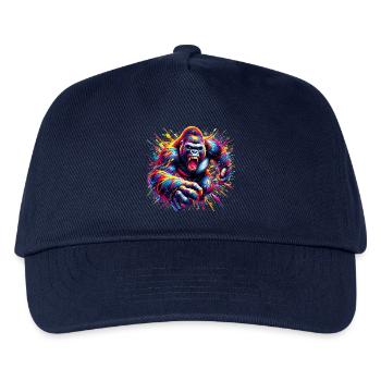 Gorilla - Kids’ Baseball Cap - navy - Front