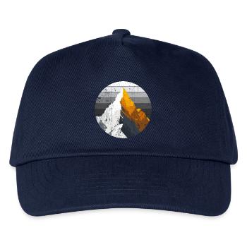 Gradient Peak Summit - Kids’ Baseball Cap - navy - Front