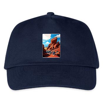 Red Rocks Park Und Amphitheater Colorado Reisen - Kinder Basecap - Navy - Vorne