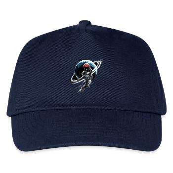 Basketball astronaute astronaute Spaceman cadeau - Casquette de baseball Enfant - marine - Devant