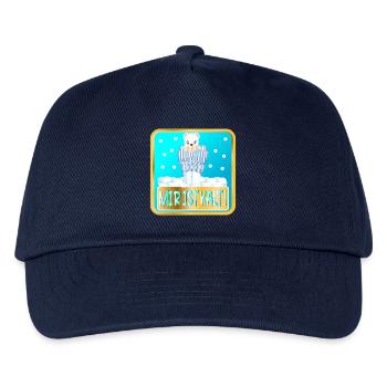 MIR IST KALT - WINTER EISBÄREN - Kinder Basecap - Navy - Vorne