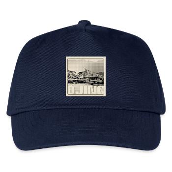 DJing Halftone Mix - Kinder Basecap - Navy - Vorne