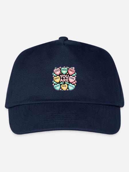 Du bist wundervoll - Kinder Basecap - Navy