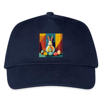 Osterhase No.01 - Kinder Basecap - Navy - Vorne