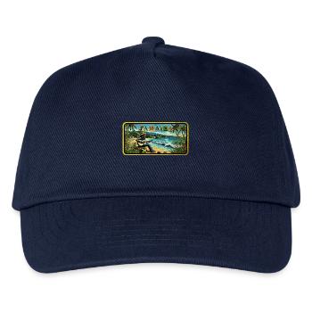 Jamaica Reggae Vibes - Kinder Basecap - Navy - Vorne