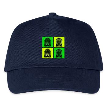 Style Jukebox rétro - Casquette de baseball Enfant - marine - Devant