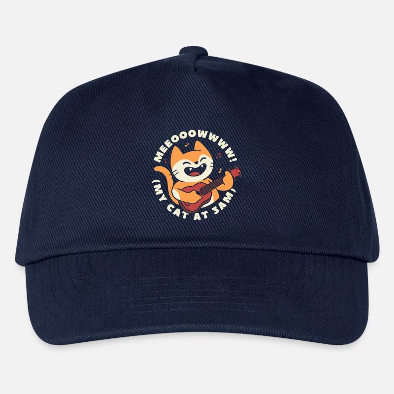Meine Katze Um 3 Uhr morgens - Kinder Basecap - Navy