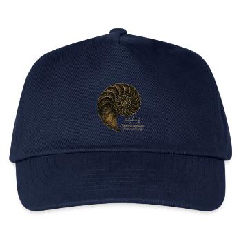 Golden Ratio of Fibonacci - Kids’ Baseball Cap - navy - Front