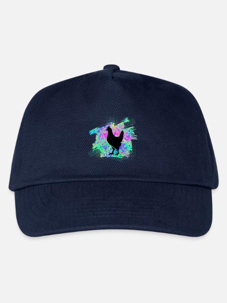 Huhn Hühner - Kinder Basecap - Navy