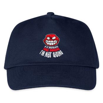 If It Involves Fake Smiling I'm Not Going Saying - Kids’ Baseball Cap - navy - Front
