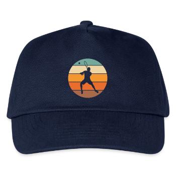 Tennis - Kinder Basecap - Navy - Vorne