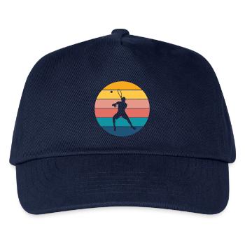 Tennis - Kinder Basecap - Navy - Vorne