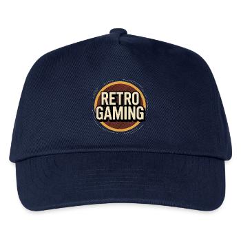 Retro Gaming - Kids’ Baseball Cap - navy - Front