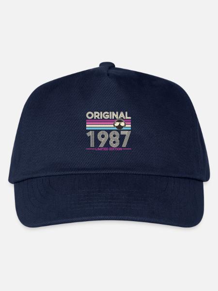 Originale limitierte Edition von 1987 - Kinder Basecap - Navy