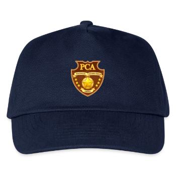 Political Correctness Agent Abzeichen - Kinder Basecap - Navy - Vorne