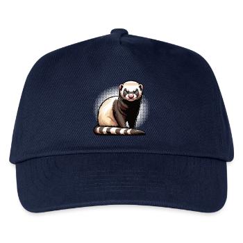 ferret ferret holder ferret owner - Kids’ Baseball Cap - navy - Front