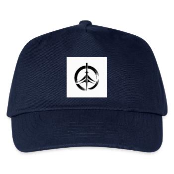 Japan Zen Circle - Kids’ Baseball Cap - navy - Front