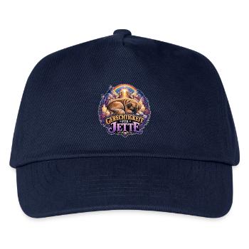 Gerechtigkeit für Jette Hundemotiv - Kinder Basecap - Navy - Vorne