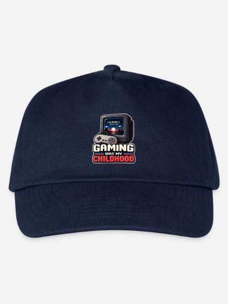 Gaming war meine Kindheit - Kinder Basecap - Navy