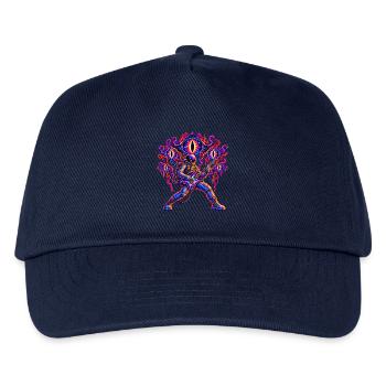 KOSMISCHER ROCKER | Das Publikum jenseits - Kinder Basecap - Navy - Vorne