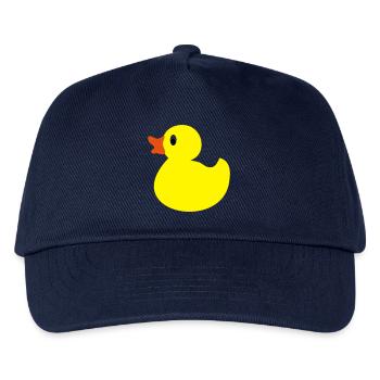 rubber duck - Kids’ Baseball Cap - navy - Front