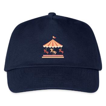 carousel - Kids’ Baseball Cap - navy - Front