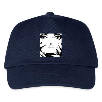 Lustig - Kinder Basecap - Navy - Vorne
