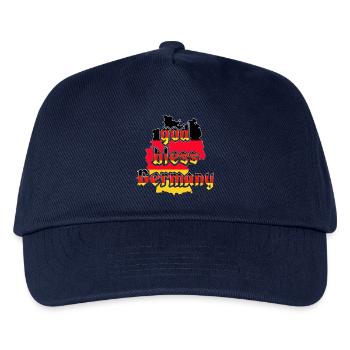 god bless germany - Kids’ Baseball Cap - navy - Front