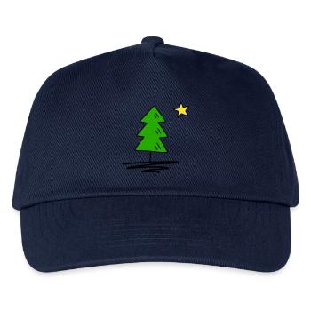 Tannenbaum - Kinder Basecap - Navy - Vorne
