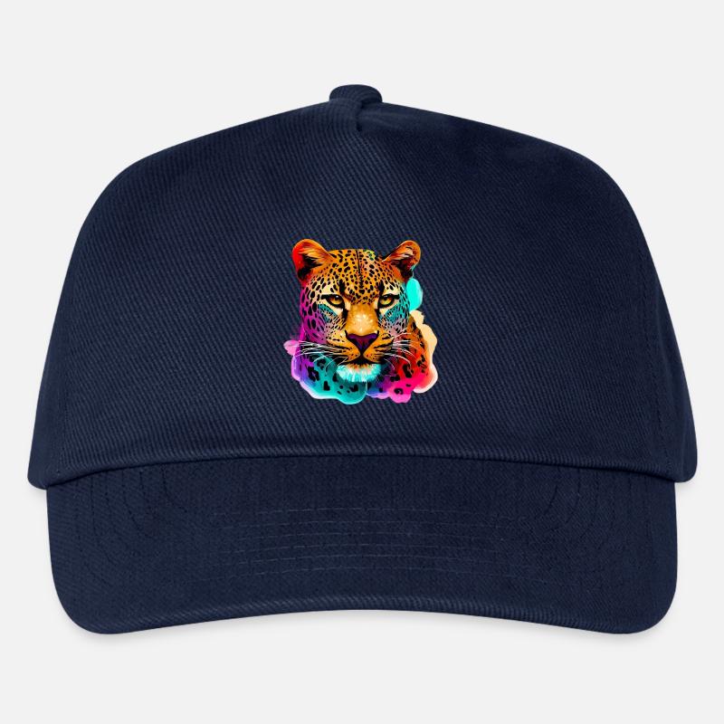 Leopard - Kinder Basecap - Navy