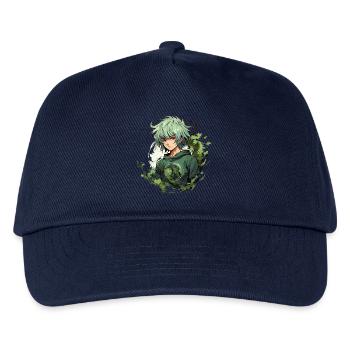 Manga Design - Kinder Basecap - Navy - Vorne