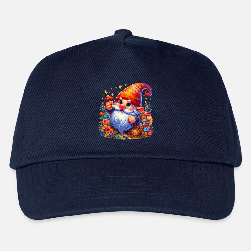 Gnom-Goblin-Elf - Kinder Basecap - Navy