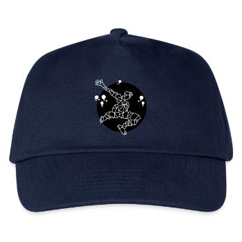 Sport - black - Kinder Basecap - Navy - Vorne