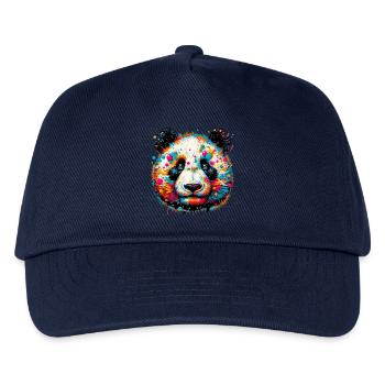 Panda - Kinder Basecap - Navy - Vorne