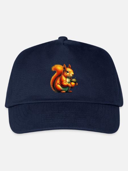 Eichhörnchen - Kinder Basecap - Navy