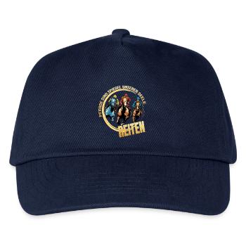 Pferde sind Spiegel unserer Seele - Kinder Basecap - Navy - Vorne