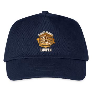 Ausdauer - Energie - Kinder Basecap - Navy - Vorne