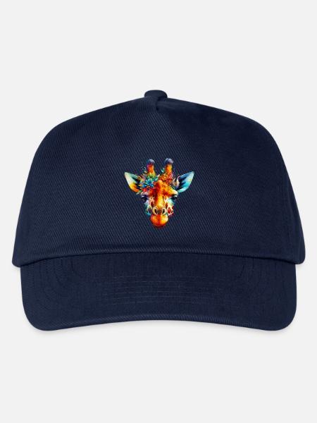 Giraffe - Kinder Basecap - Navy