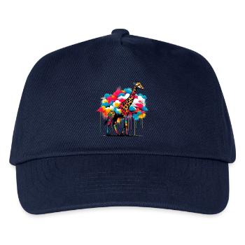 Giraffe - Kinder Basecap - Navy - Vorne