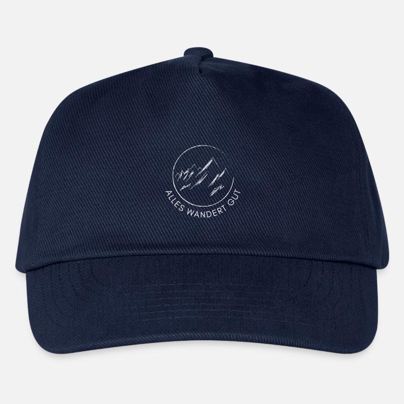 Mountains / Everything is going well - Kids’ Baseball Cap - navy