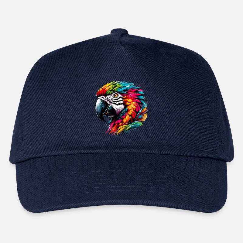 Papagei - Kinder Basecap - Navy