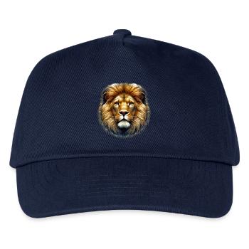 Lion - Kids’ Baseball Cap - navy - Front