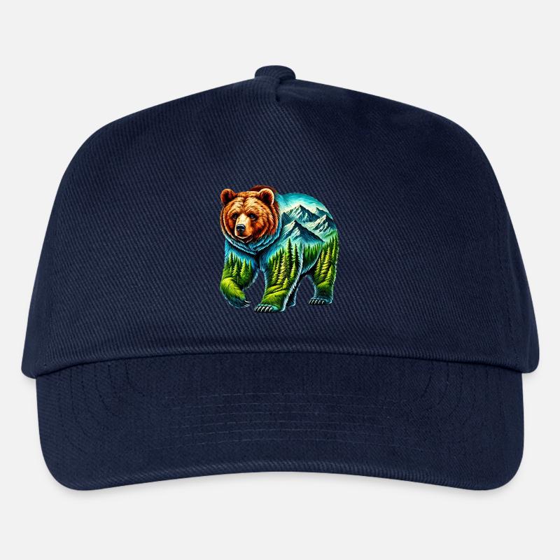 Bär - Kinder Basecap - Navy