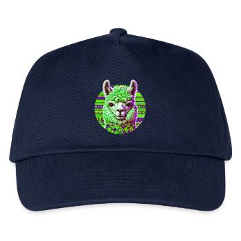 Alpaka - Kinder Basecap - Navy - Vorne