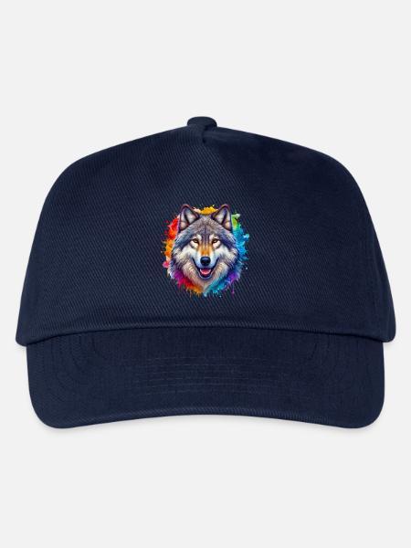 Wolf - Kinder Basecap - Navy